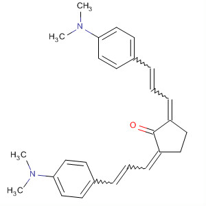 52560-25-5  Cyclopentanone, 2,5-bis[3-[4-(dimethylamino)phenyl]-2-propenylidene]-