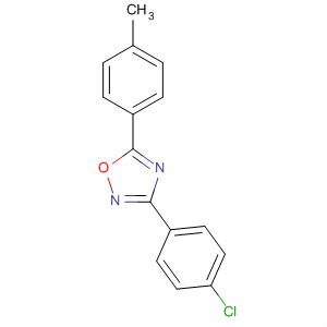 52596-85-7  1,2,4-Oxadiazole, 3-(4-chlorophenyl)-5-(4-methylphenyl)-