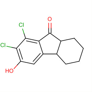52711-69-0  9H-Fluoren-9-one, 7,8-dichloro-1,2,3,4,4a,9a-hexahydro-6-hydroxy-