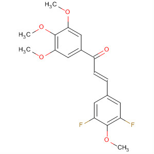 527750-63-6  2-Propen-1-one,3-(3,5-difluoro-4-methoxyphenyl)-1-(3,4,5-trimethoxyphenyl)-, (2E)-