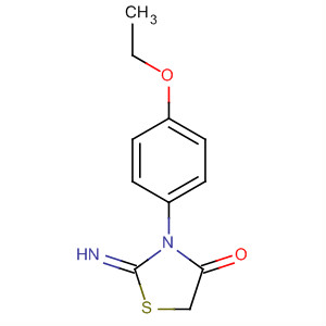 52854-35-0  4-Thiazolidinone, 3-(4-ethoxyphenyl)-2-imino- 52854-35-0  4-Thiazolidinone, 3-(4-ethoxyphenyl)-2-imino-