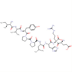 528547-46-8  L-Arginine,L-isoleucyl-L-valyl-L-tyrosyl-L-prolyl-L-prolyl-L-leucyl-L-histidyl-L-a-glutamyl-