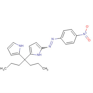 528812-42-2  1H-Pyrrole, 2-[(4-nitrophenyl)azo]-5-[1-propyl-1-(1H-pyrrol-2-yl)butyl]-