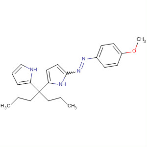 528812-43-3  1H-Pyrrole,2-[(4-methoxyphenyl)azo]-5-[1-propyl-1-(1H-pyrrol-2-yl)butyl]-