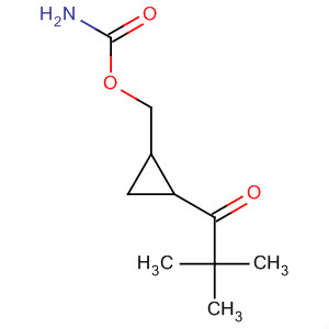 52903-61-4  1-Propanone,1-[2-[[(aminocarbonyl)oxy]methyl]cyclopropyl]-2,2-dimethyl-