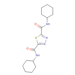 52938-11-1  1,3,4-Thiadiazole-2,5-dicarboxamide, N,N'-dicyclohexyl-