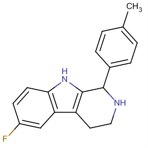 529476-82-2  1H-Pyrido[3,4-b]indole, 6-fluoro-2,3,4,9-tetrahydro-1-(4-methylphenyl)-
