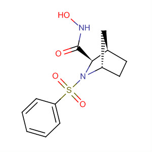 529478-11-3  2-Azabicyclo[2.2.1]heptane-3-carboxamide,N-hydroxy-2-(phenylsulfonyl)-, (1S,3R,4R)-