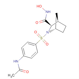 529478-13-5  2-Azabicyclo[2.2.1]heptane-3-carboxamide,2-[[4-(acetylamino)phenyl]sulfonyl]-N-hydroxy-, (1S,3R,4R)-