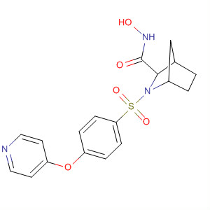 529478-20-4  2-Azabicyclo[2.2.1]heptane-3-carboxamide,N-hydroxy-2-[[4-(4-pyridinyloxy)phenyl]sulfonyl]-