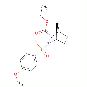 529478-28-2  2-Azabicyclo[2.2.1]heptane-3-carboxylic acid,2-[(4-methoxyphenyl)sulfonyl]-, ethyl ester, (1R,3S,4S)-