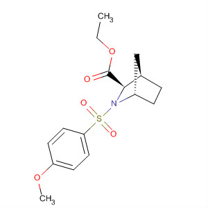529478-30-6  2-Azabicyclo[2.2.1]heptane-3-carboxylic acid,2-[(4-methoxyphenyl)sulfonyl]-, ethyl ester, (1S,3R,4R)-