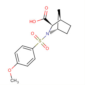 529478-31-7  2-Azabicyclo[2.2.1]heptane-3-carboxylic acid,2-[(4-methoxyphenyl)sulfonyl]-, (1S,3R,4R)-