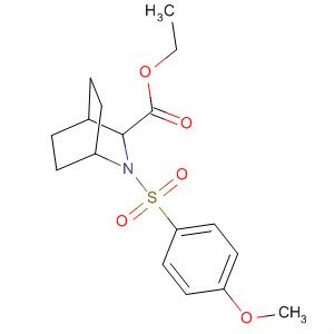 529478-37-3  2-Azabicyclo[2.2.2]octane-3-carboxylic acid,2-[(4-methoxyphenyl)sulfonyl]-, ethyl ester, (3R)-