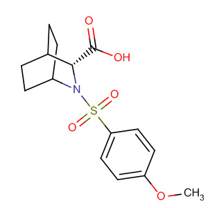 529478-38-4  2-Azabicyclo[2.2.2]octane-3-carboxylic acid,2-[(4-methoxyphenyl)sulfonyl]-, (3R)-