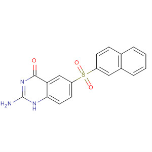 52979-11-0  4(1H)-Quinazolinone, 2-amino-6-(2-naphthalenylsulfonyl)-