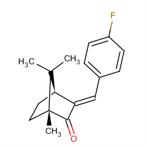 53012-05-8  Bicyclo[2.2.1]heptan-2-one,3-[(4-fluorophenyl)methylene]-1,7,7-trimethyl-, (1R,3E,4S)-