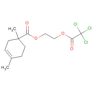 53044-95-4  3-Cyclohexene-1-carboxylic acid, 1,4-dimethyl-,2-[(trichloroacetyl)oxy]ethyl ester