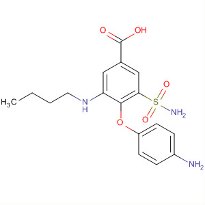 53136-42-8  Benzoic acid, 4-(4-aminophenoxy)-3-(aminosulfonyl)-5-(butylamino)-