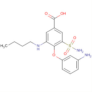 53136-72-4  Benzoic acid, 4-(3-aminophenoxy)-3-(aminosulfonyl)-5-(butylamino)-