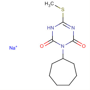 53137-30-7  1,3,5-Triazine-2,4(1H,3H)-dione, 3-cycloheptyl-6-(methylthio)-, sodiumsalt