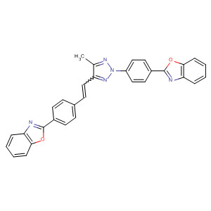 53185-55-0  Benzoxazole,2-[4-[4-[2-[4-(2-benzoxazolyl)phenyl]ethenyl]-5-methyl-2H-1,2,3-triazol-2-yl]phenyl]-