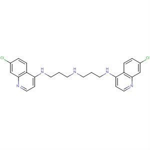 53186-49-5  1,3-Propanediamine,N-(7-chloro-4-quinolinyl)-N'-[3-[(7-chloro-4-quinolinyl)amino]propyl]-