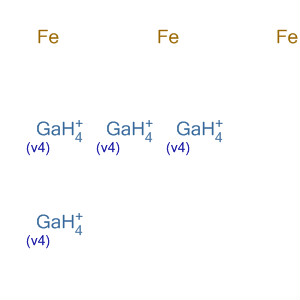 53237-41-5  Gallium, compd. with iron (4:3)