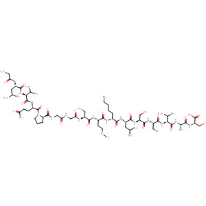 532379-04-7  L-Serine,glycyl-L-leucyl-L-valyl-L-glutaminyl-L-prolylglycylglycyl-L-seryl-L-methionyl-L-lysyl-L-leucyl-L-seryl-L-cysteinyl-L-valyl-L-alanyl-