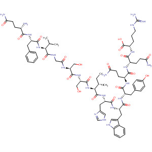 532380-41-9  L-Arginine,L-glutaminyl-L-phenylalanyl-L-valylglycyl-L-seryl-L-seryl-L-isoleucyl-L-histidyl-L-tryptophyl-L-tyrosyl-L-glutaminyl-L-glutaminyl-