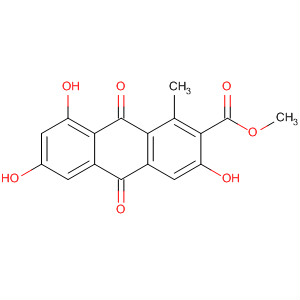 53254-85-6  2-Anthracenecarboxylic acid,9,10-dihydro-3,6,8-trihydroxy-1-methyl-9,10-dioxo-, methyl ester