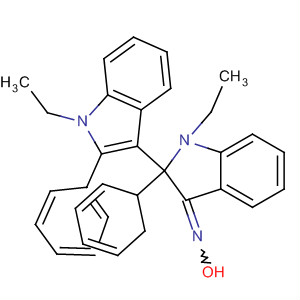 53270-87-4  3H-Indol-3-one,1-ethyl-2-(1-ethyl-2-phenyl-1H-indol-3-yl)-1,2-dihydro-2-phenyl-, oxime