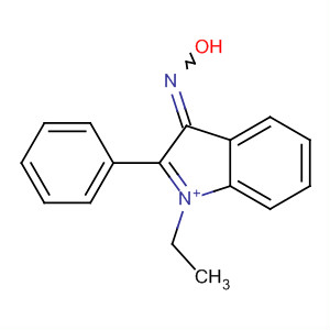 53271-03-7  3H-Indolium, 1-ethyl-3-(hydroxyimino)-2-phenyl-