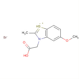 53288-84-9  Benzothiazolium, 3-(carboxymethyl)-5-methoxy-2-methyl-, bromide