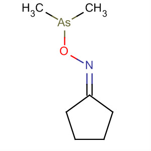 53364-27-5  Cyclopentanone, O-(dimethylarsino)oxime