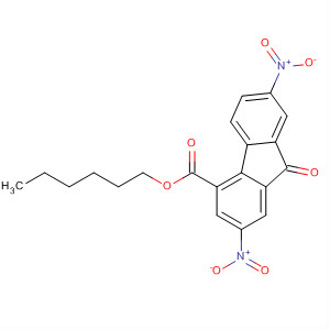 53410-49-4  9H-Fluorene-4-carboxylic acid, 2,7-dinitro-9-oxo-, hexyl ester