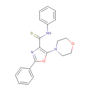 53423-01-1  4-Oxazolecarbothioamide, 5-(4-morpholinyl)-N,2-diphenyl- 53423-01-1  4-Oxazolecarbothioamide, 5-(4-morpholinyl)-N,2-diphenyl-