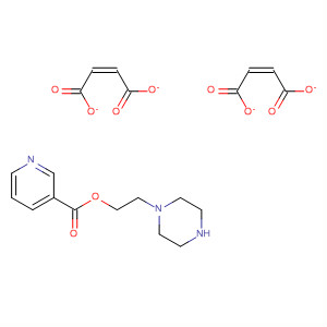 53427-31-9  3-Pyridinecarboxylic acid, 2-(1-piperazinyl)ethyl ester,(2Z)-2-butenedioate (1:2)