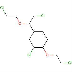 53446-27-8  Cyclohexane,2-chloro-4-[2-chloro-1-(2-chloroéthoxy)éthyl]-1-(2-chloroéthoxy)- 