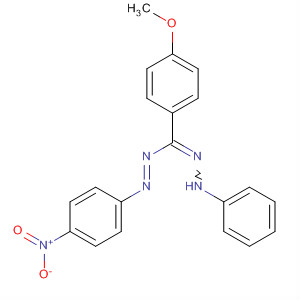 53451-82-4  Diazene, [(4-methoxyphenyl)(phenylhydrazono)methyl](4-nitrophenyl)-