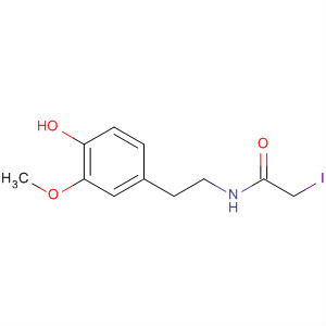 53527-15-4  Acetamide, N-[2-(4-hydroxy-3-methoxyphenyl)ethyl]-2-iodo-