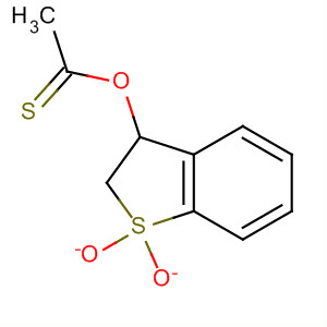 53541-51-8  Ethanethioic acid, S-(2,3-dihydro-1,1-dioxidobenzo[b]thien-3-yl) ester