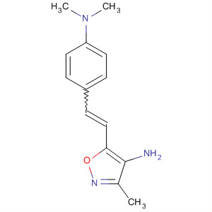 53558-06-8  4-Isoxazolamine, 5-[2-[4-(dimethylamino)phenyl]ethenyl]-3-methyl-