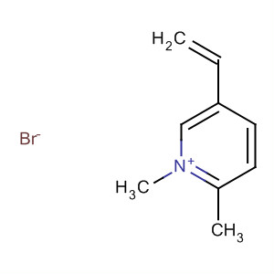 53584-12-6  Pyridinium, 5-ethenyl-1,2-dimethyl-, bromide
