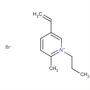 53584-13-7  Pyridinium, 5-ethenyl-2-methyl-1-propyl-, bromide