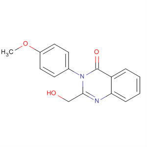 53615-54-6  4(3H)-Quinazolinone, 2-(hydroxymethyl)-3-(4-methoxyphenyl)- 53615-54-6  4(3H)-Quinazolinone, 2-(hydroxymethyl)-3-(4-methoxyphenyl)-