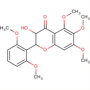 53617-63-3  4H-1-Benzopyran-4-one,2-(2,6-dimethoxyphenyl)-2,3-dihydro-3-hydroxy-5,6,7-trimethoxy-