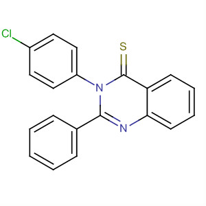 53628-20-9  4(3H)-Quinazolinethione, 3-(4-chlorophenyl)-2-phenyl- 53628-20-9  4(3H)-Quinazolinethione, 3-(4-chlorophenyl)-2-phenyl-