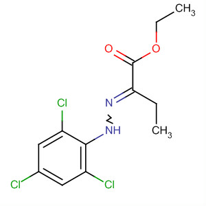 53682-78-3  Butanoic acid, 2-[(2,4,6-trichlorophenyl)hydrazono]-, ethyl ester