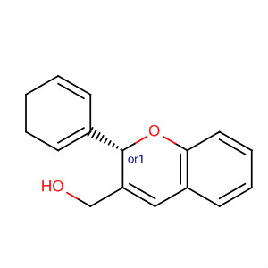 53700-10-0  2H-1-Benzopyran-3-methanol, 3,4-dihydro-2-phenyl-, trans-